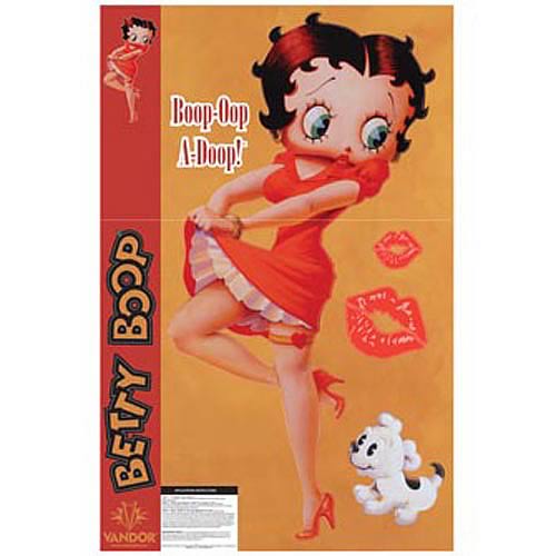 Betty Boop Life Size Wall Decal